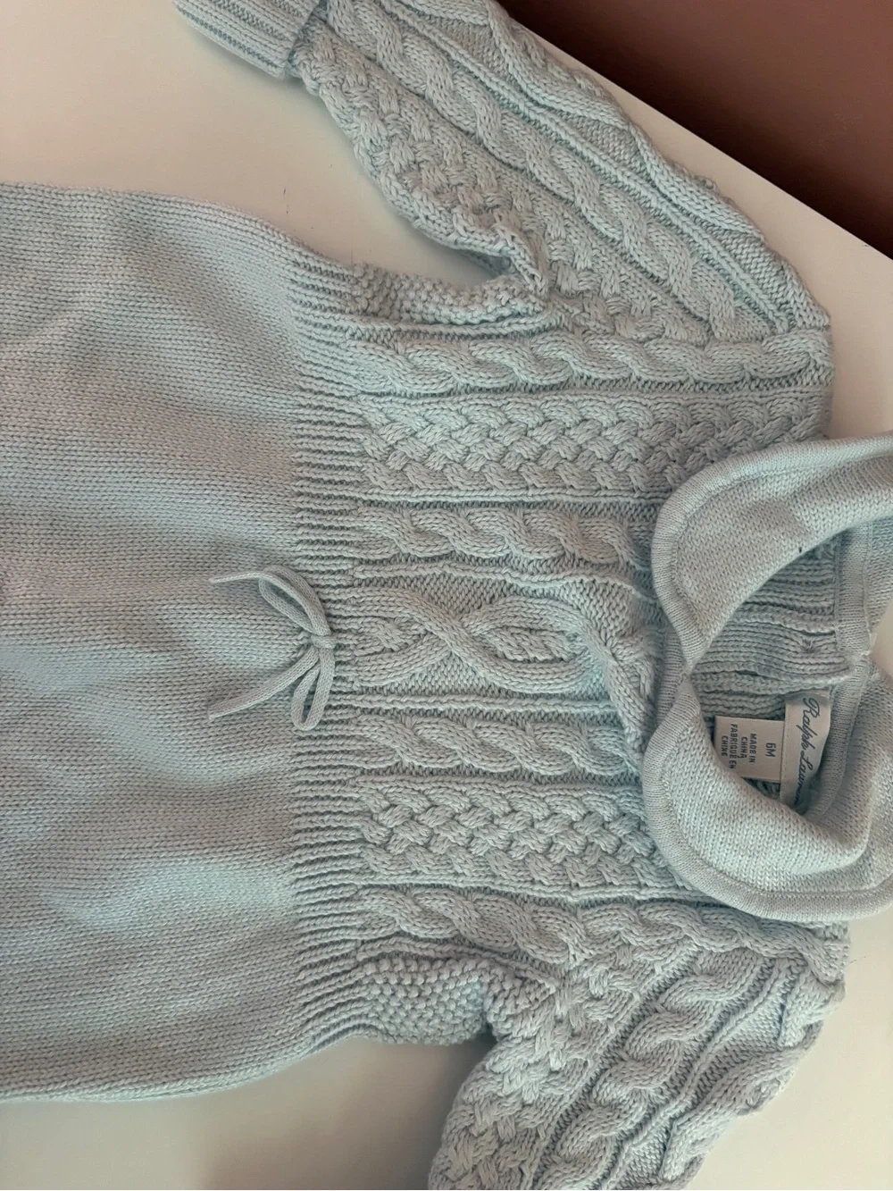 Ralph Lauren ribbed collar